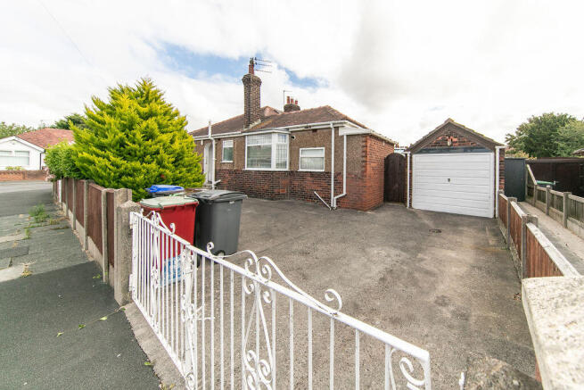 Garage and driveway