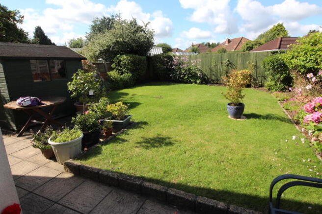 Rear garden
