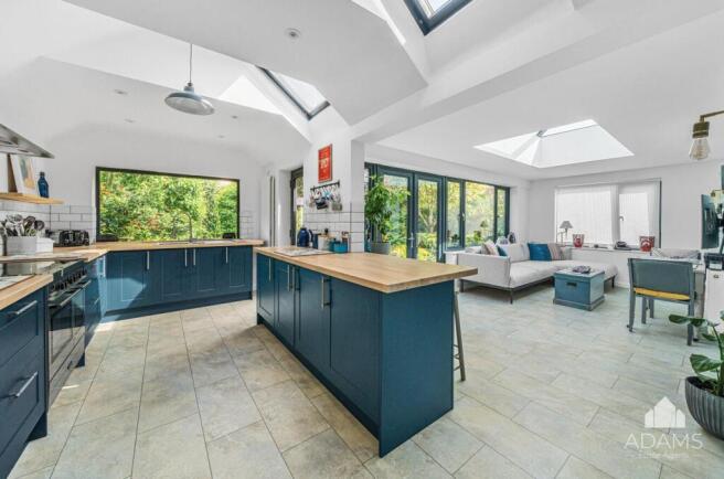 Kitchen/Living/Dining Room