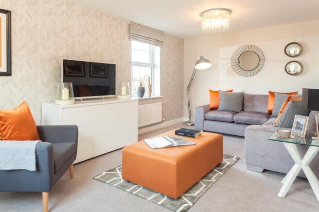 Lounge in the Hadley 3 bedroom home