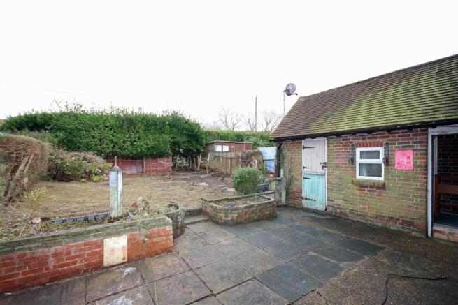 Rear garden