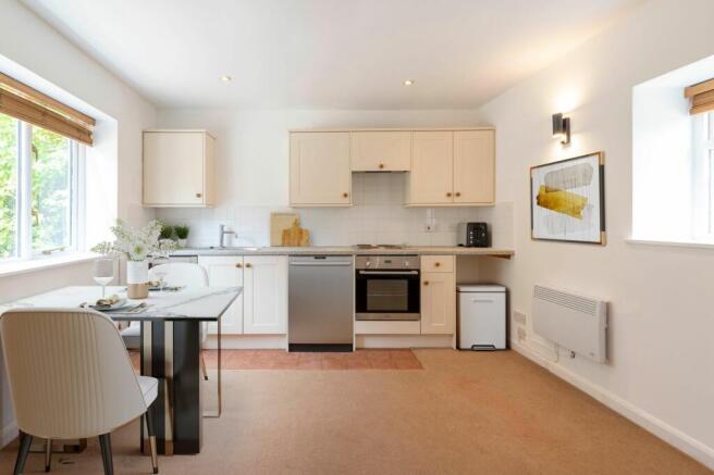 The Annexe Kitchen, Barn Cottage, Castle Bytham