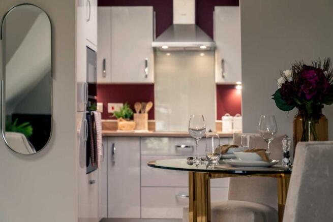 Show home kitchen