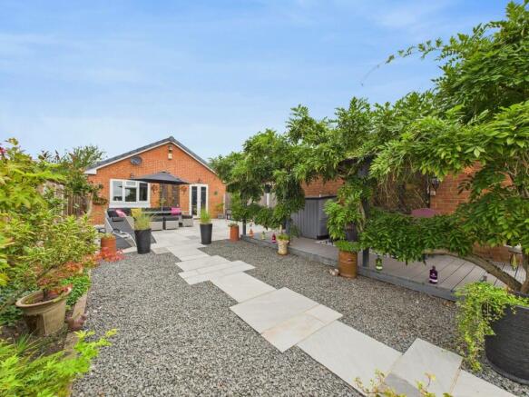 Rear Patio Area