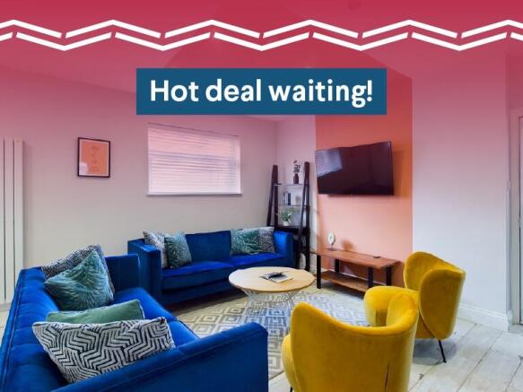 Bright and inviting contemporary living room wi...