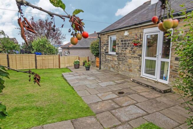 Rear patio