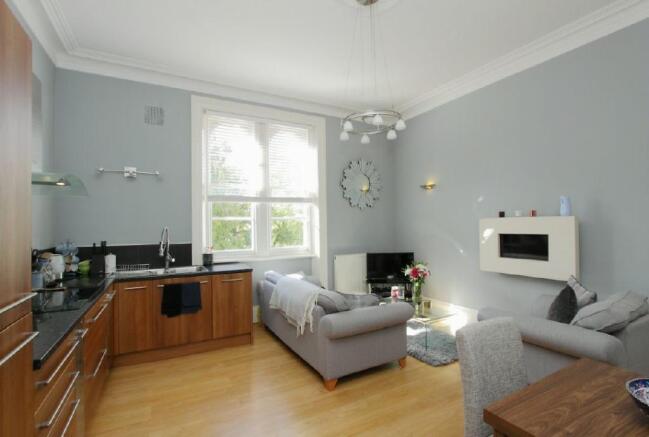 Kitchen/Living/Dining Room