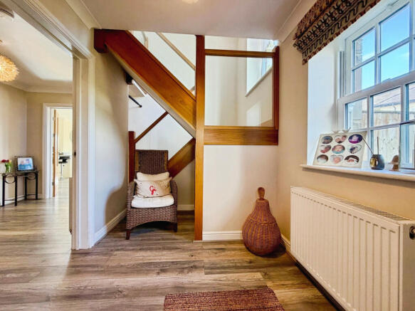 Entrance hallway and stairs
