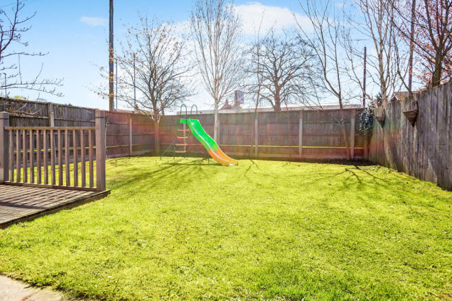 Rear garden