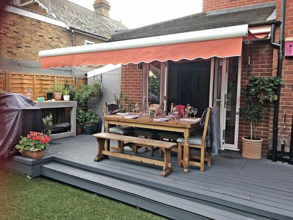 Rear Garden/patio