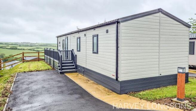 Exterior view of the Willerby Malton Elite Lodge a