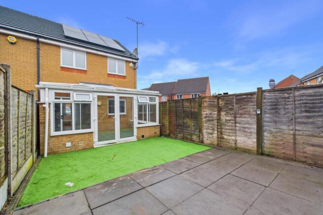 Rear of Property