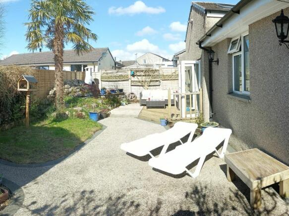Rear garden