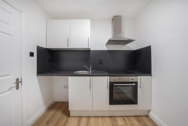 Newly fitted shared kitchen