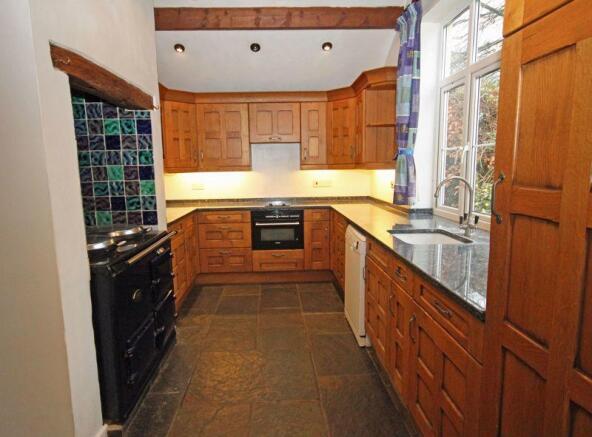 Kitchen with AGA
