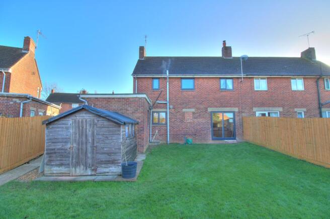 Garden to rear view