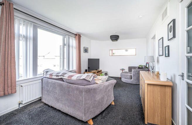 Lounge with open plan Dining Area
