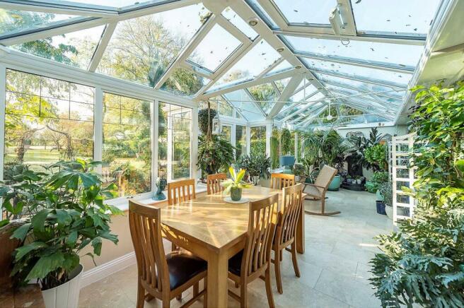 Stunning orangery.