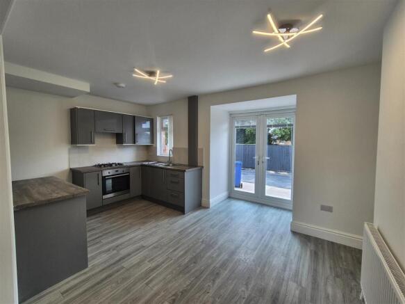 Open Plan Kitchen and Dining Area