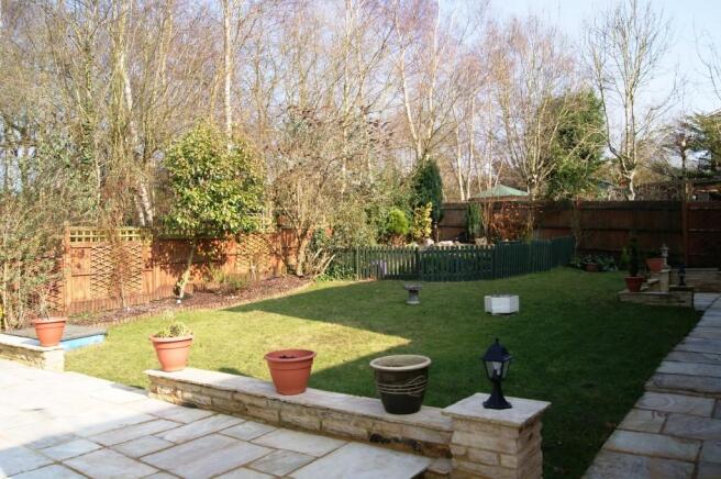 Rear garden