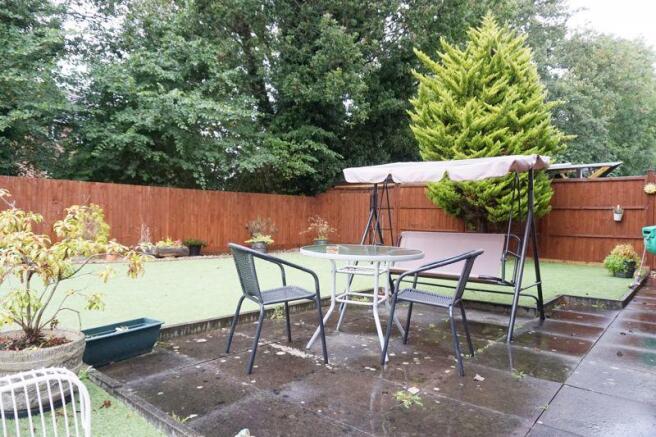 Rear garden