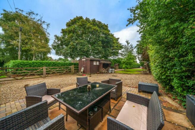 Rear garden