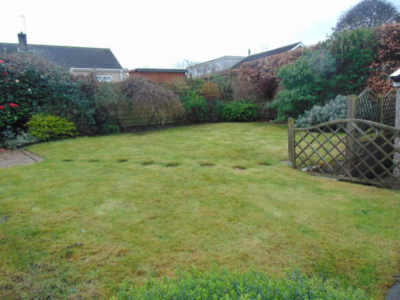 Rear garden