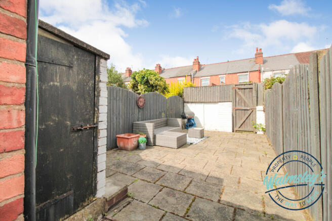 Rear gardens