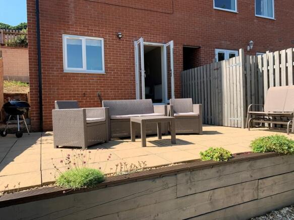 Rear garden