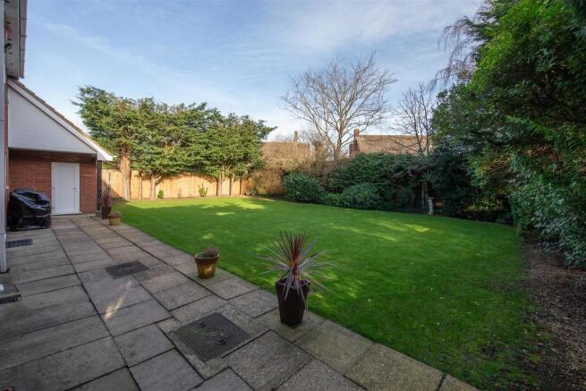 Rear garden