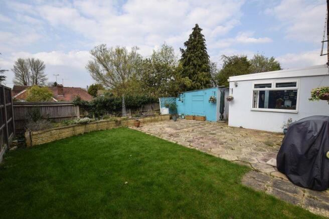 Rear garden
