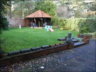 Rear garden
