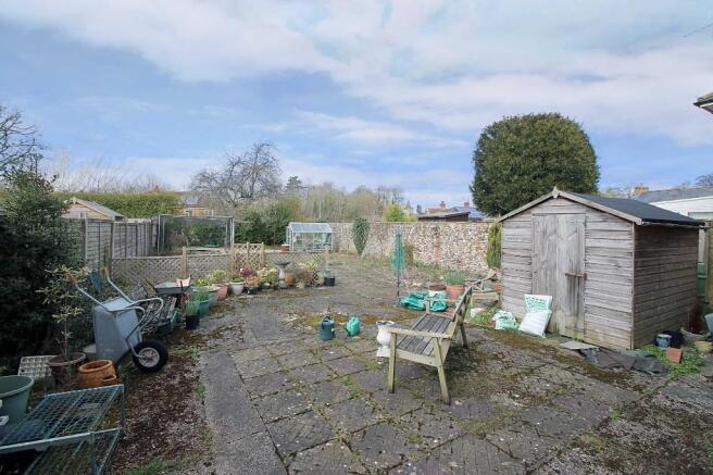 Rear garden