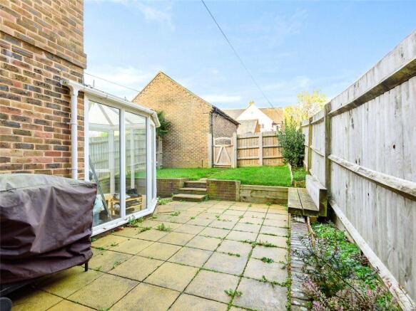 Rear Patio