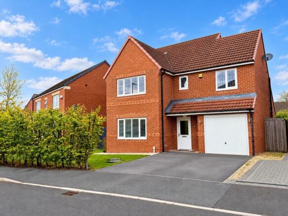 4-bed detached on Jocelyn Way, Acklam, Middlesbrough, North Yorkshire, £310,000