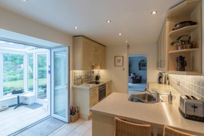 Kitchen through t...