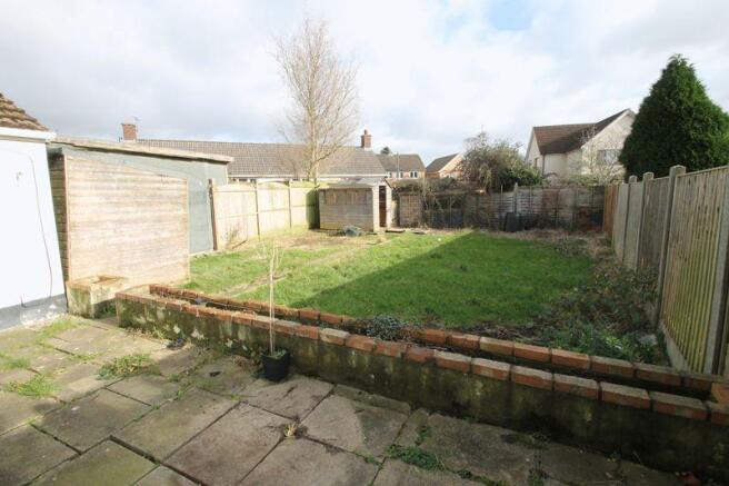 Rear garden