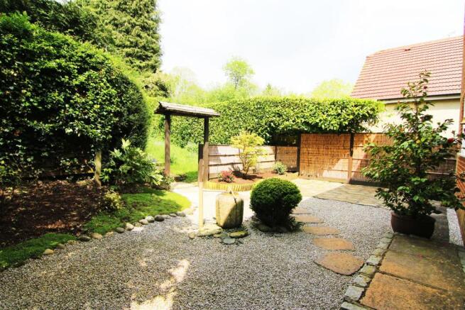 Rear Japanese Garden