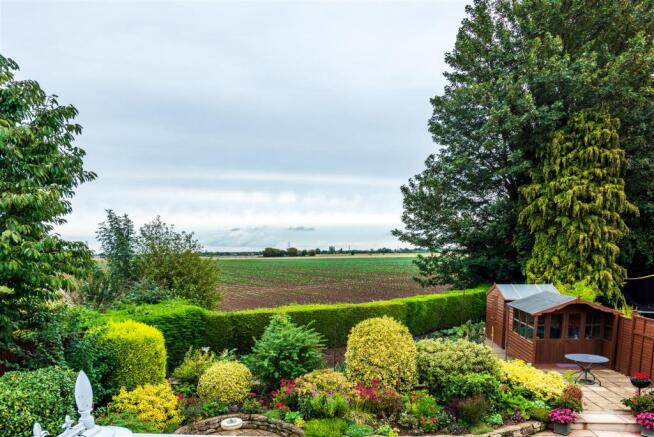 Rear Garden & View Beyond