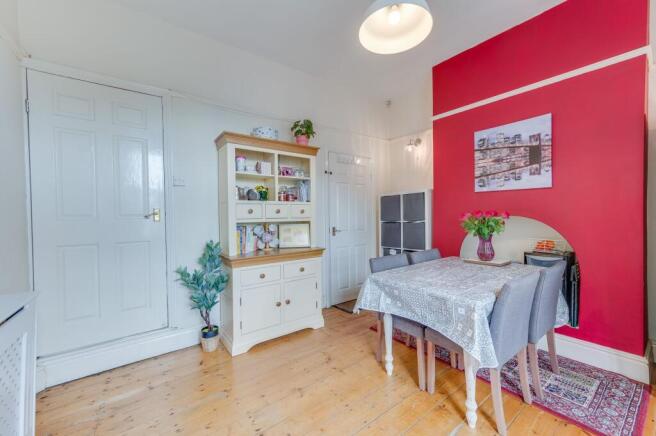 KITCHEN, DINER AND LIVING ROOM