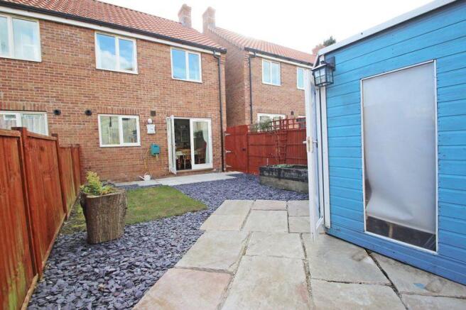 Rear garden