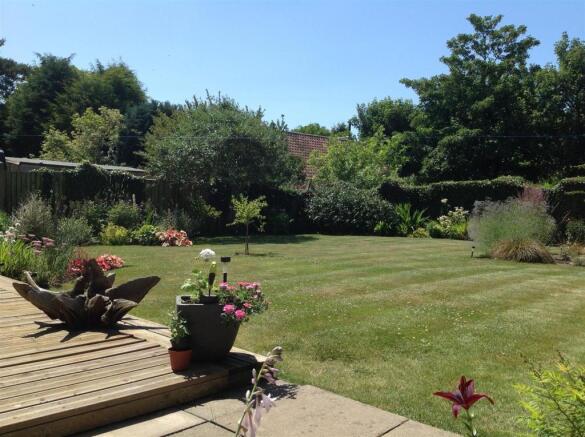 Stunning Rear Garden  1.