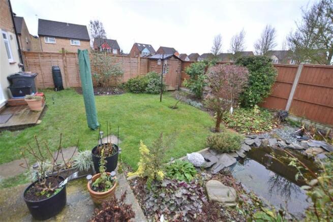 Rear Garden which Backs onto a Green Area