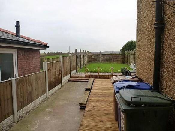 Rear garden