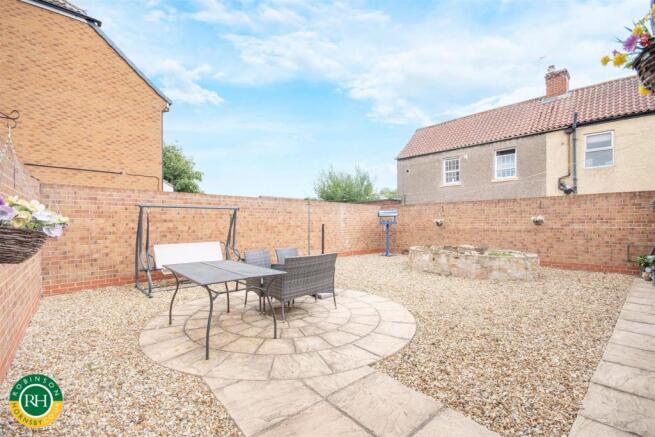 rear garden.