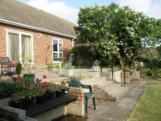 Rear Terrace Garden