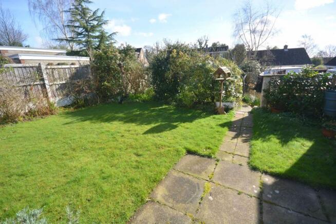 Rear garden