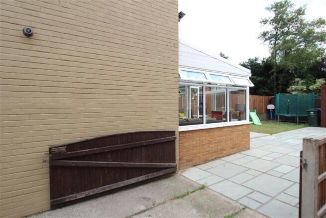 Rear Driveway