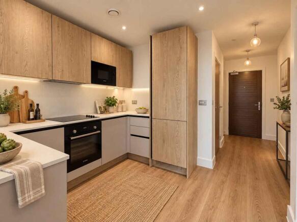 Kitchen area