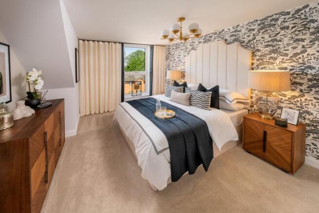 Show home bedroom